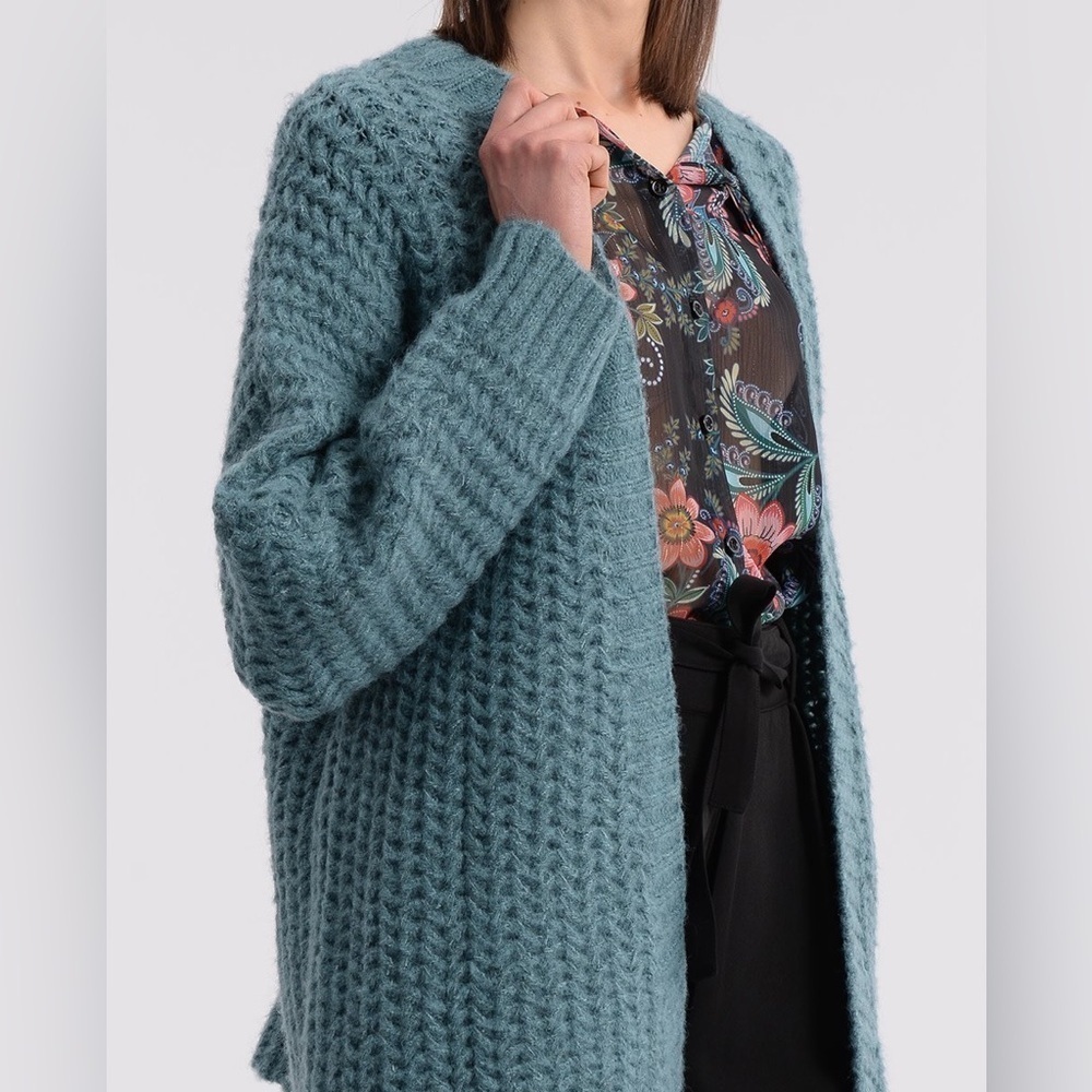 Molly Bracken Green Cardigan Sweater